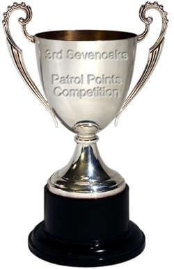 3rd Sevenoaks Patrol Points Competition Trophy