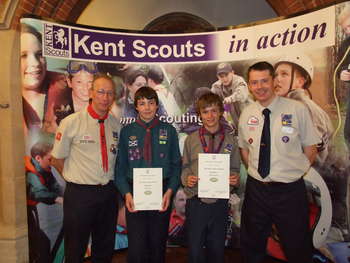 Chief Scout Gold Award