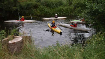 kayaking