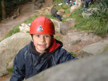 rock climbing